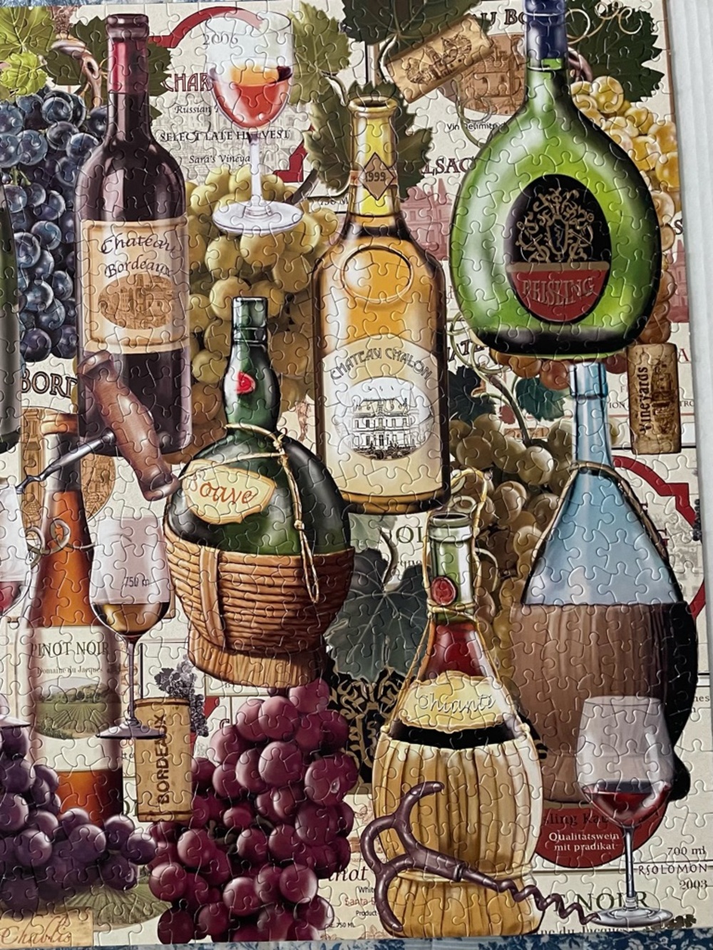 White Mountain - Wine Country Puzzle